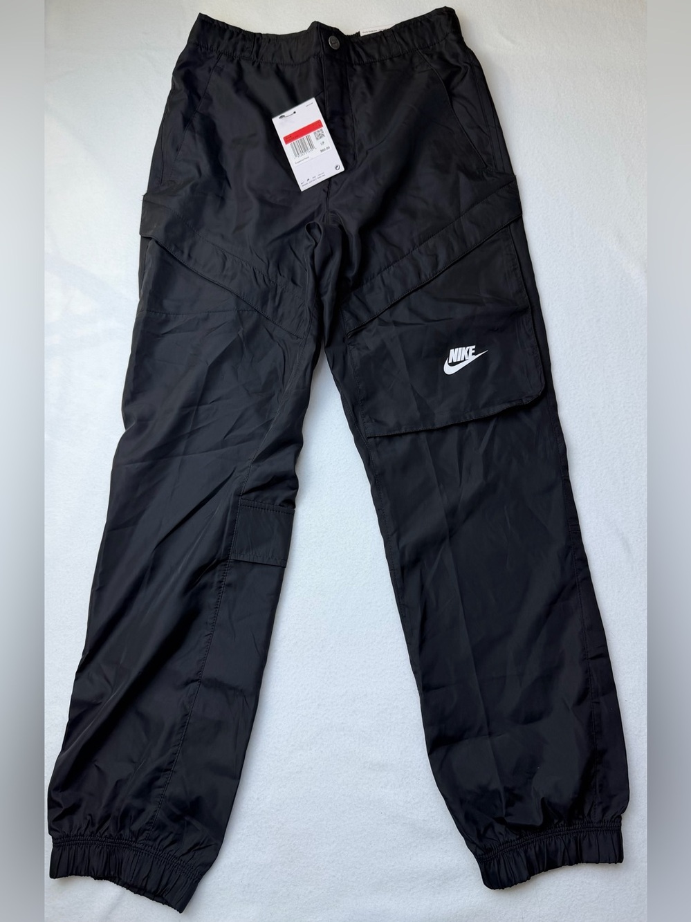 Nike Black Kids Utility Joggers with Logo